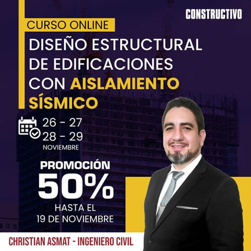 Diseño Estructural de Edificaciones con Aislamiento Sísmico