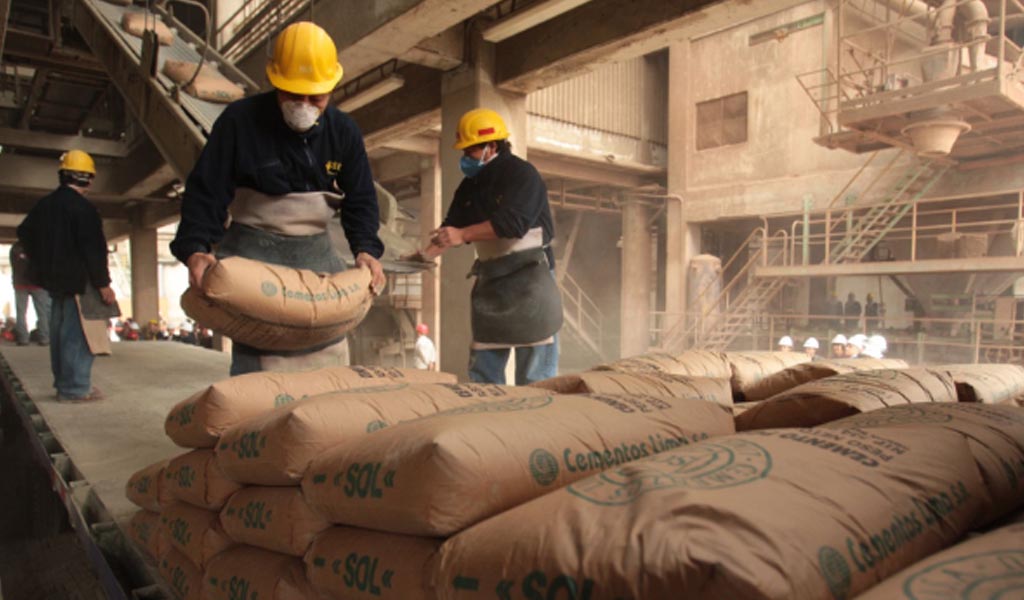 Consumo interno de cemento aumentó 6.59% en octubre y es la tasa más alta en 43 meses