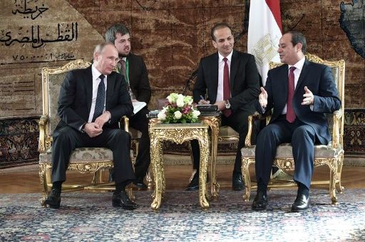 Rusia y Egipto acuerdan construcción de planta nuclear egipcia