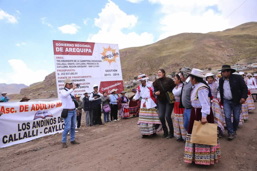 Gobierno Regional de Arequipa invirtió S/ 617 millones en sector transportes