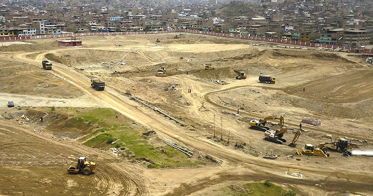Inician obras en complejo que albergará los Juegos Panamericanos Lima 2019