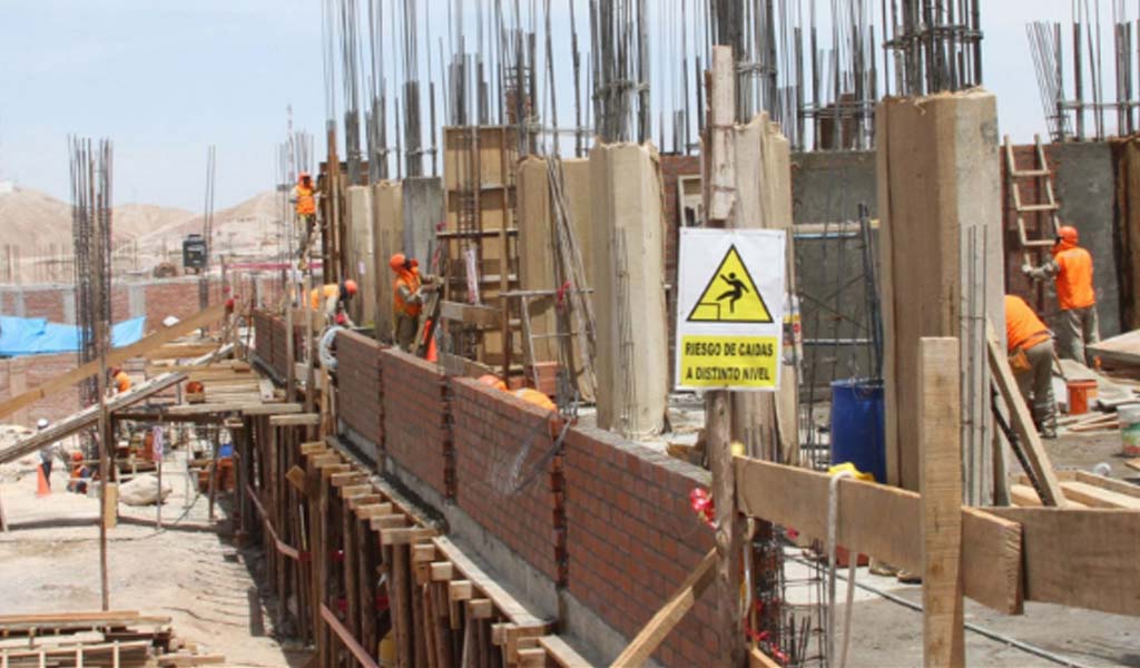 Construcción subió 4.38% tras mención de Vizcarra de impulsar infraestructura