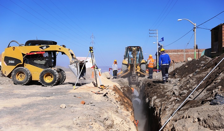 El 16 de abril se reinician obras de saneamiento en La Joya Nueva - Arequipa