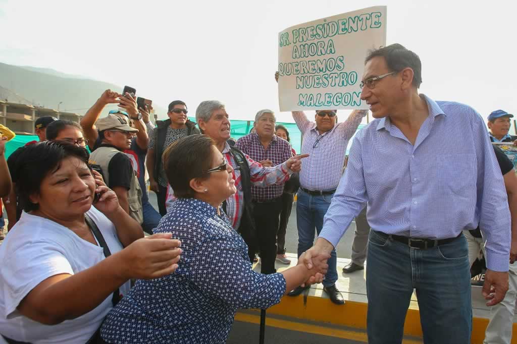 Presidente Vizcarra: Cambios en norma de reconstrucción darán mayor celeridad a obras de infraestructura