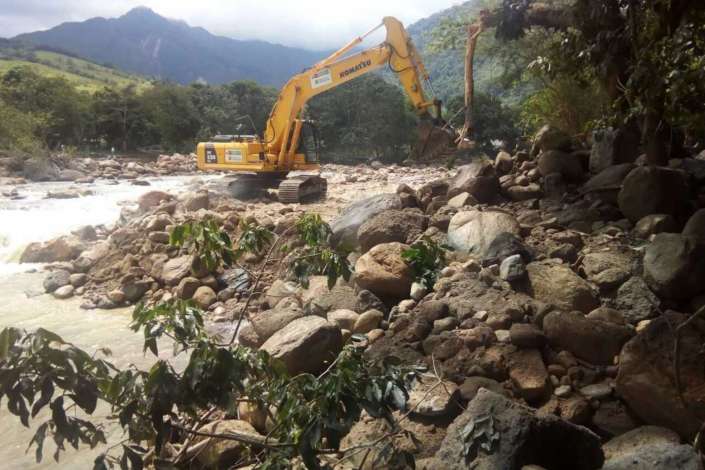 Sector Vivienda realiza prevención en Amazonas para evitar desbordes ante lluvias
