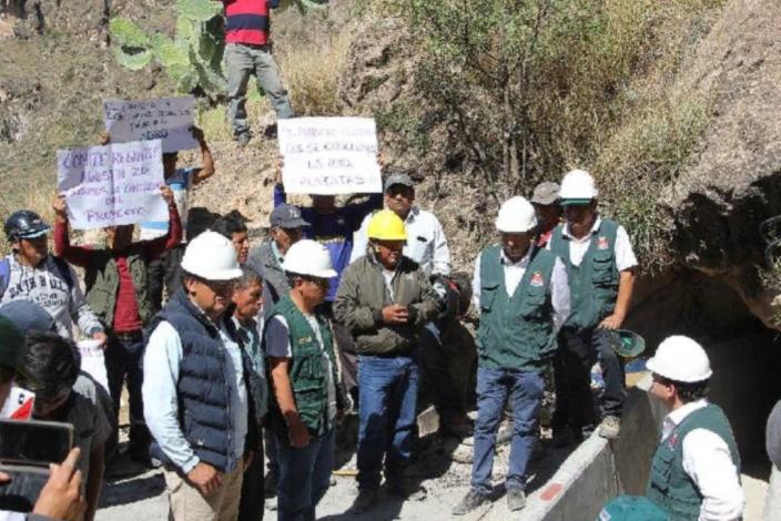 Ayacucho: Minagri reinicia construcción del canal de riego Huatatas