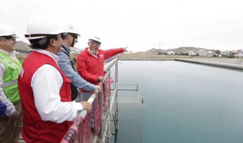 Construcción de planta que convertirá agua de mar en potable culminará a fines del 2019