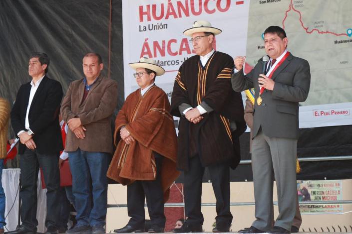 Invertirán S/ 1,241 millones en carretera Huánuco-La Unión-Huallanca