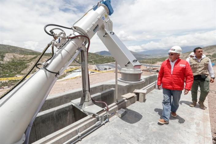 Avanzan obras de agua potable para Ayacucho