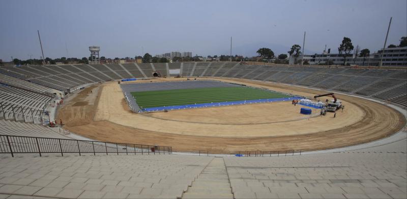 Estadio San Marcos ingresa a etapa final rumbo a los Panamericanos
