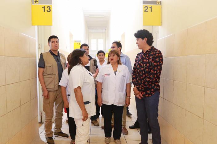 Minsa brindará soporte técnico para mejorar la infraestructura y equipamiento del Hospital Larco Herrera