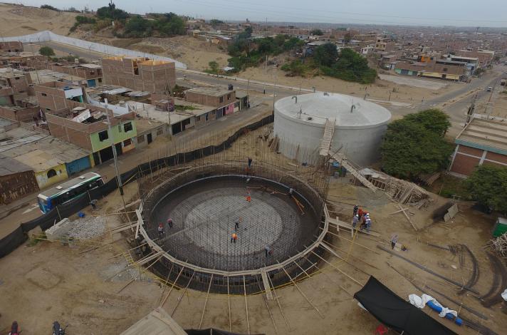 MVCS realiza obras de agua potable en el norte del país