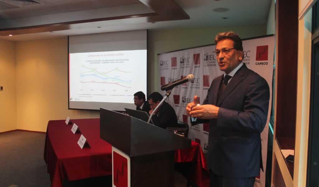 Sector construcción crecerá 5.6% este año en el Perú, prevé Capeco