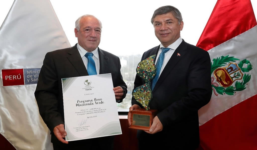 Bono Mivivienda Verde recibe segundo premio internacional
