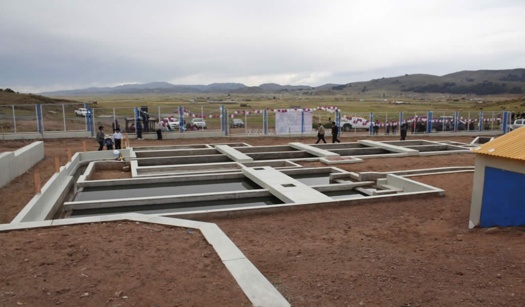 Homologación logra reducir plazos en adjudicación de obra de saneamiento en Puno