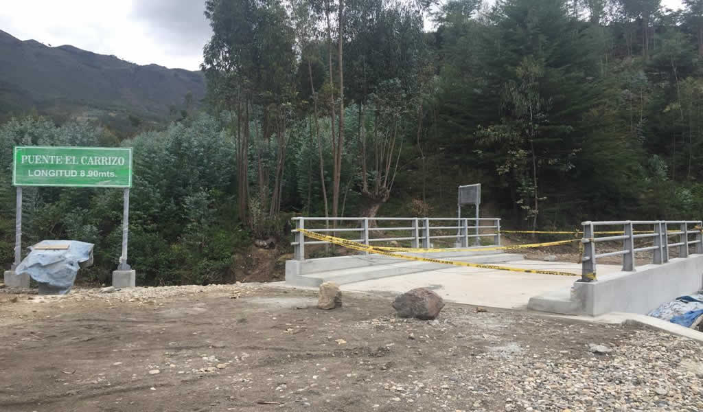 La Libertad: se culminó reconstrucción de 7 puentes en Chugay y obra de saneamiento en Huanchaco