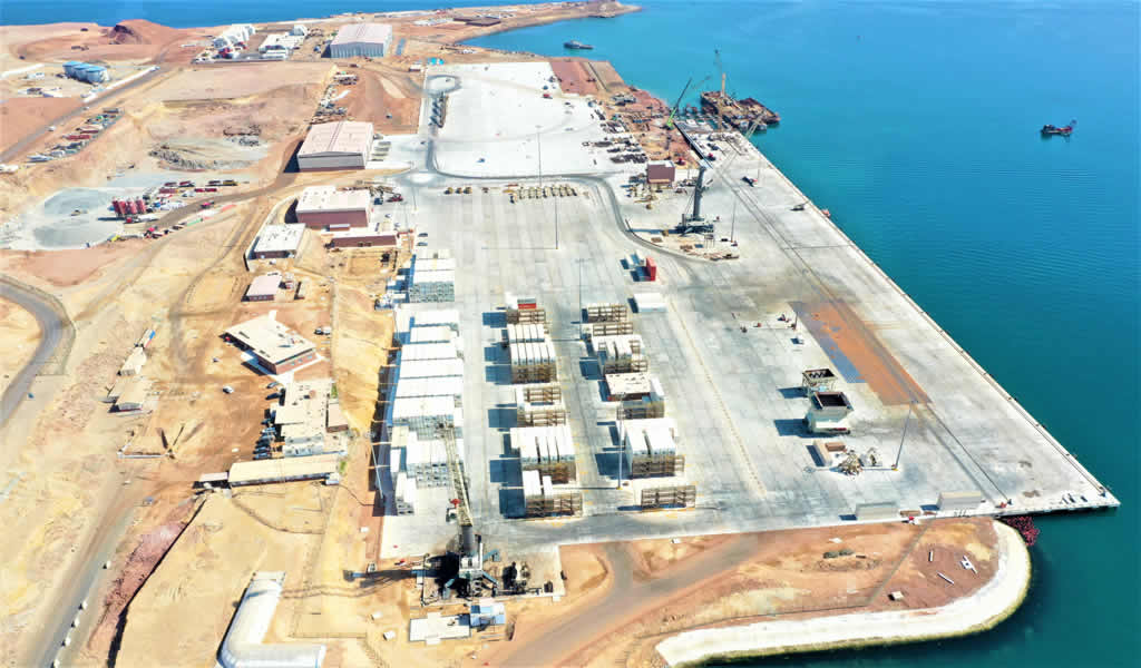 Terminal Portuario Paracas entregó las obras de la primera etapa del Puerto General San Martín al Estado