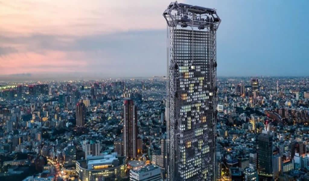 Idean un rascacielos que imprime en 3D sus propias viviendas modulares como un tetris