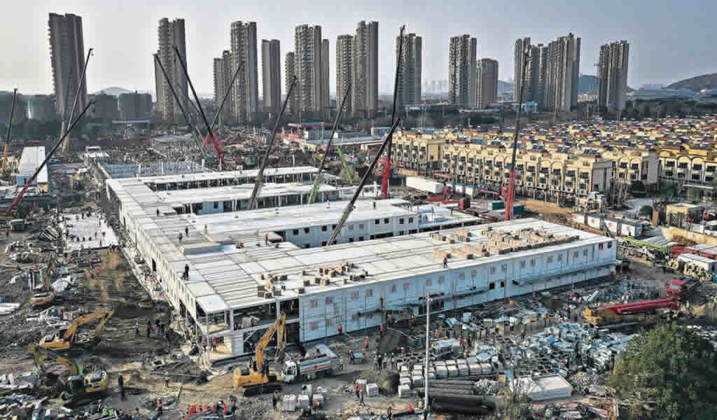 ¿Cuál es el secreto de China para edificar dos hospitales en 10 días?