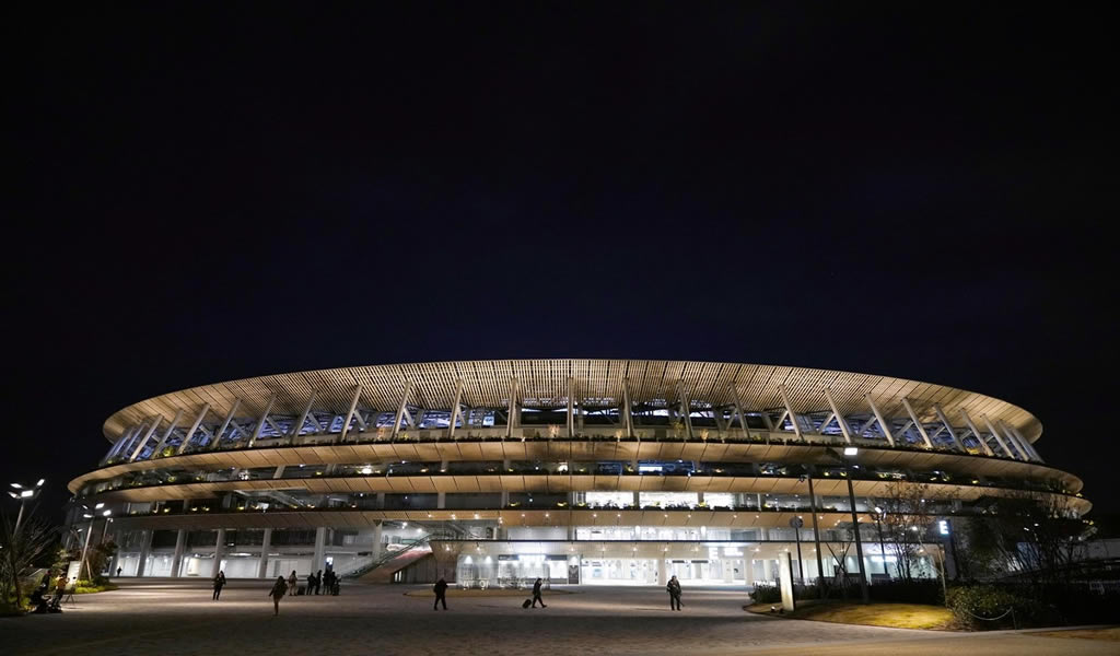 Así luce el flamante estadio olímpico preparado para el verano en Tokio