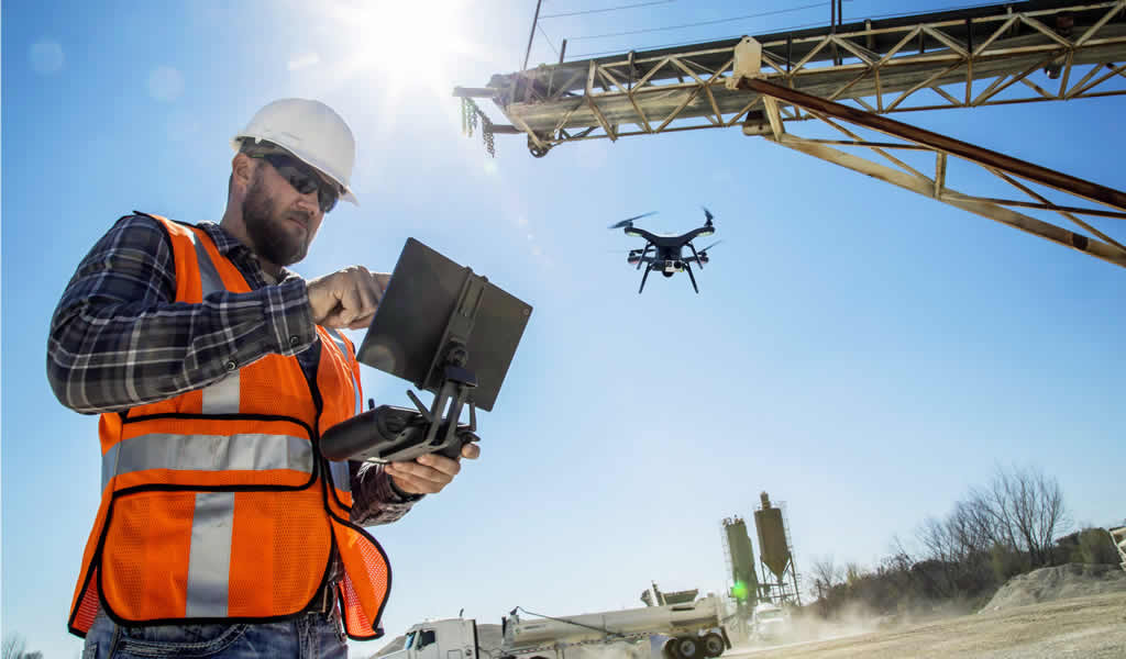 La IA y los drones serán usados para controlar los proyectos de construcción