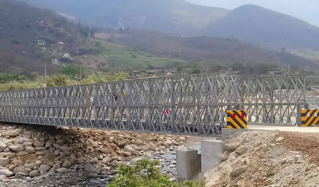MTC prioriza la ejecución de nuevos puentes modulares en Áncash