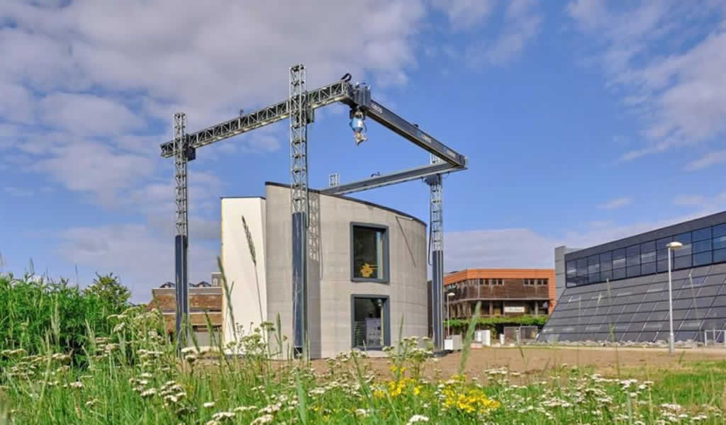Bélgica imprime en 3D la primera casa de dos alturas de Europa