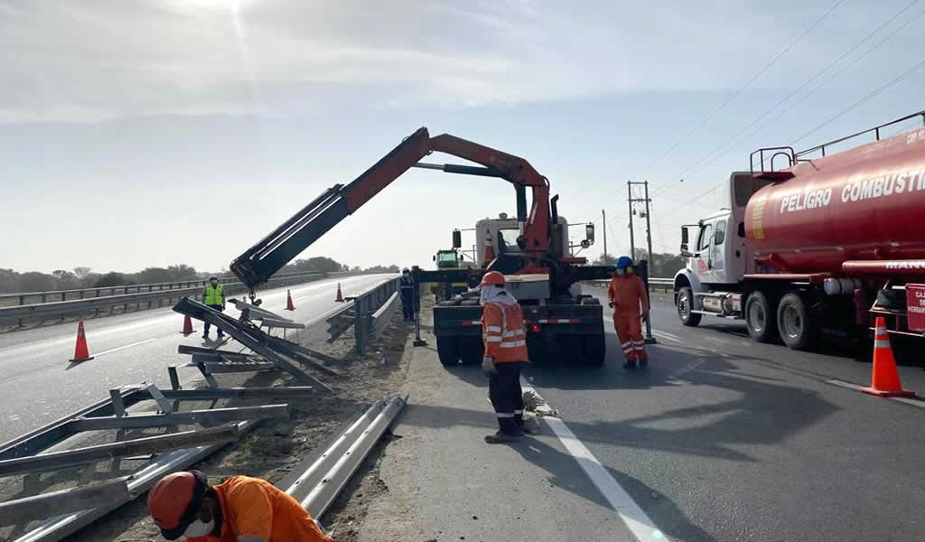 MTC inició la construcción del Puente Grau que forma parte de la Autopista del Sol en Piura