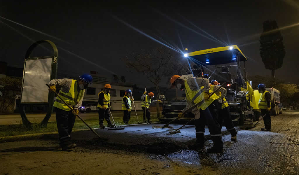 Municipalidad de Lima inició el mantenimiento de pistas en la Av. Guardia Civil, en San Borja