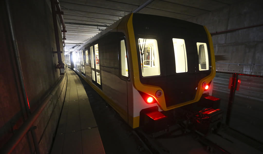 Línea 2 del Metro de Lima y Callao inició fase de prueba de los trenes dentro del túnel subterráneo
