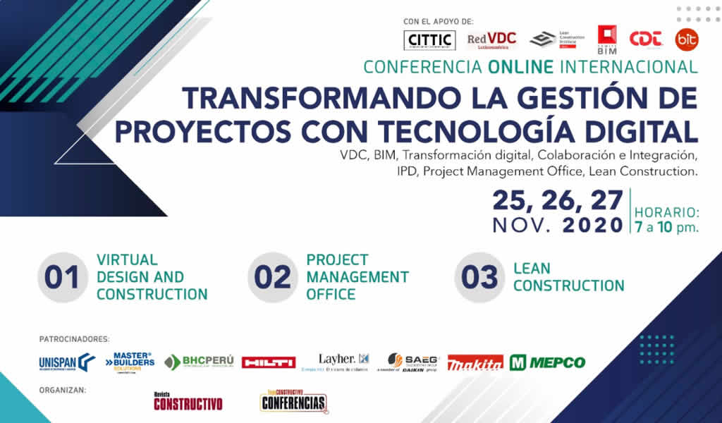 Mañana inicia la Conferencia Online Internacional Transformando la Gestión de Proyectos con la Tecnología Digital
