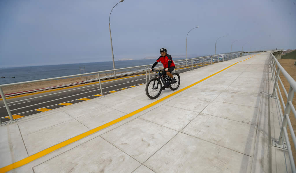 Invertirán más de S/ 1.3 millones para implementar 27 km de ciclovía en Chimbote