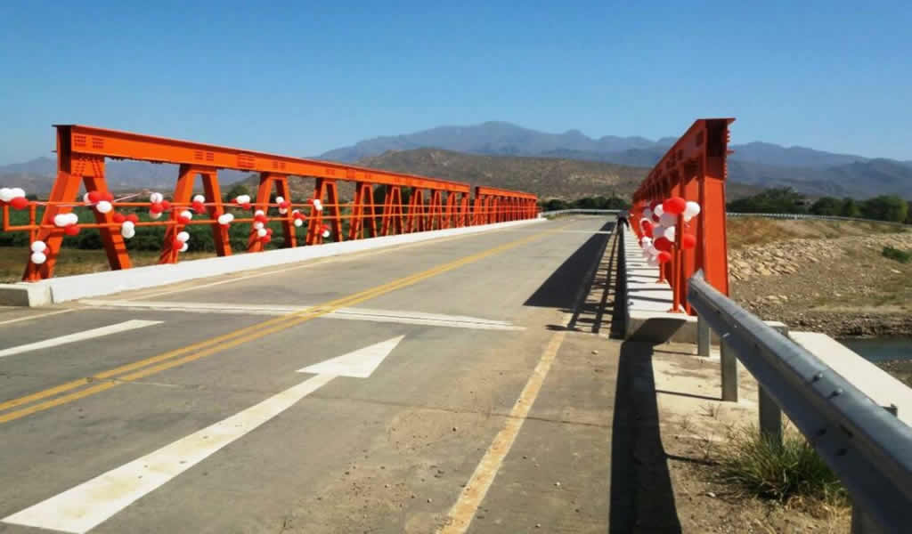 Culminan obras en puentes de Chimbote y Barranca