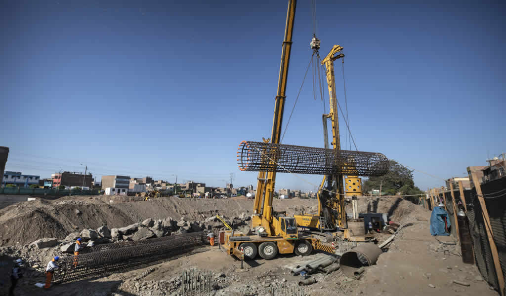 Obras en puente Morales Duárez presenta un 25% de avance