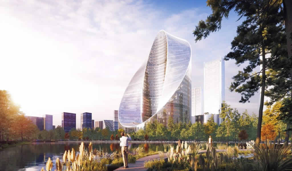 O-Tower, el próximo innovador y sustentable rascacielos en China
