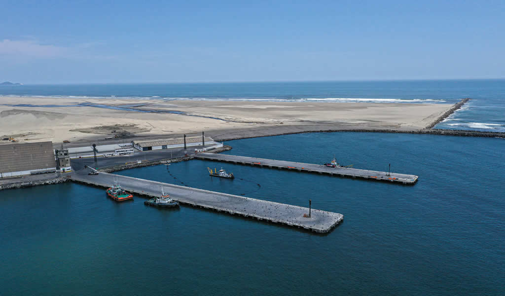 Obras del puerto de Salaverry registran avance de más del 75 %
