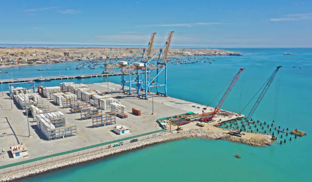 Ampliación del puerto de Paita presenta un avance de 28.5%