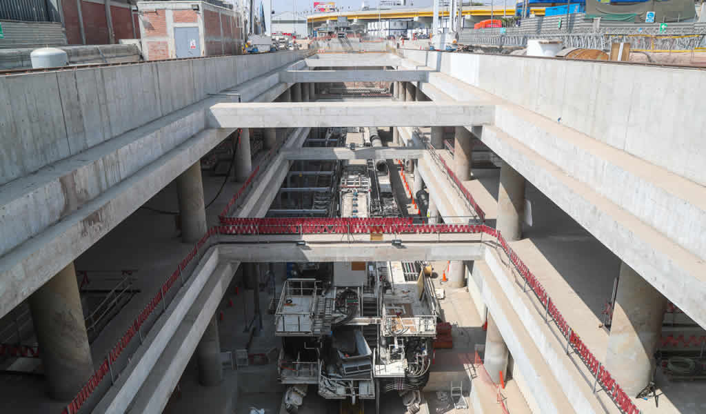 Ensamblaje e instalación de tuneladora de Línea 2 del Metro de Lima tiene avance del 90%
