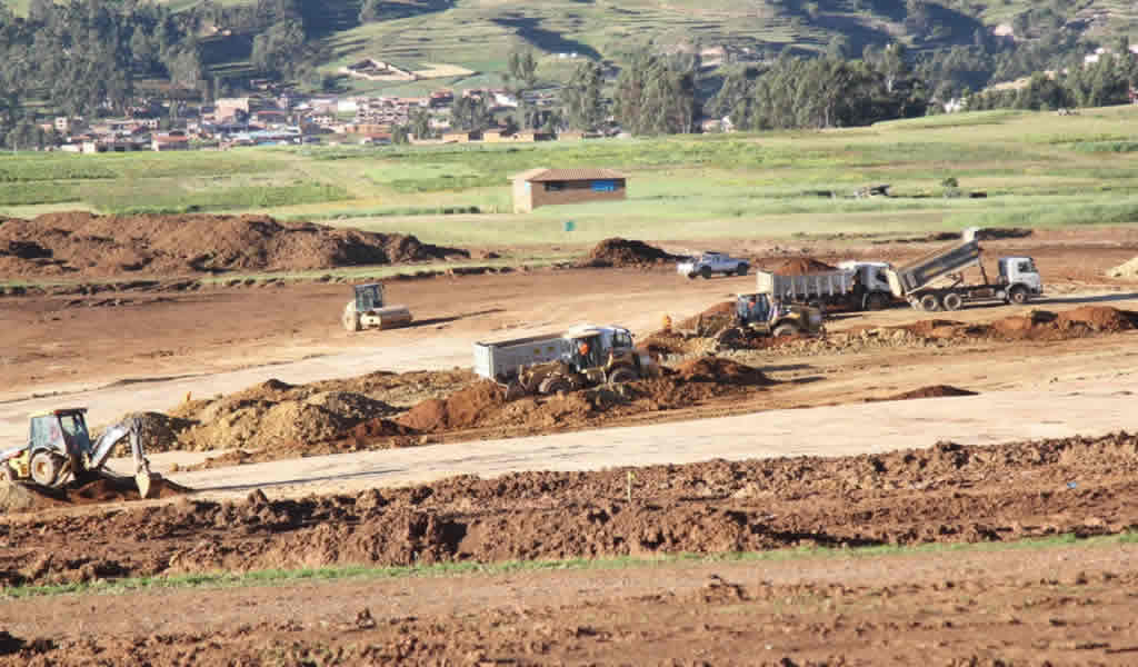 Continúa ejecución del Aeropuerto Internacional de Chinchero de Cusco