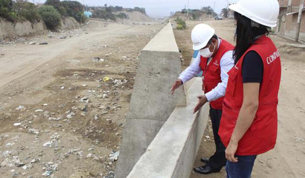 Trujillo: construcción irregular de avenida y muro de contención ocasionó perjuicio por más de S/ 225 mil
