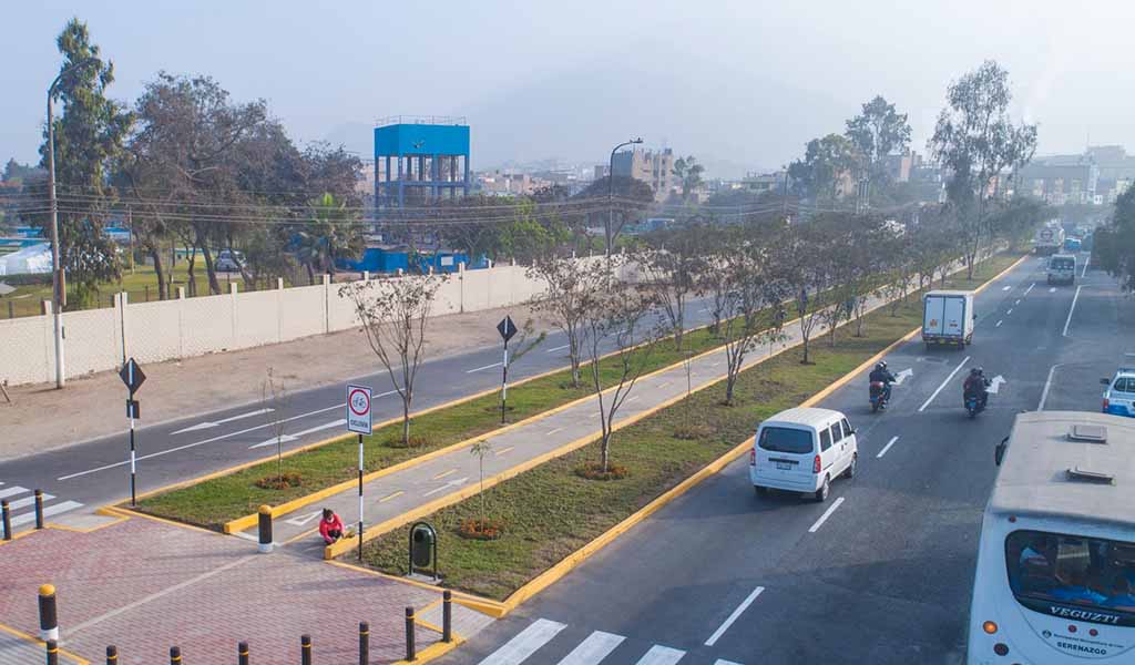 San Juan de Lurigancho: alcalde de Lima entrega nueva ciclovía en avenida Los Tusilagos