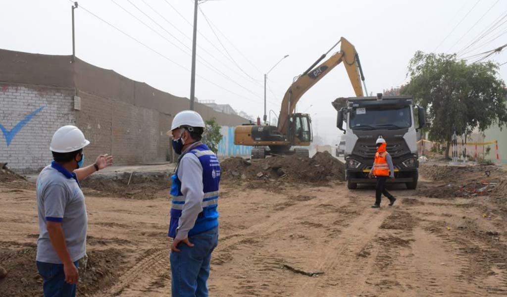 La Municipalidad de Lima inició las obras de mejoramiento de la segunda etapa de la Av. Las Torres