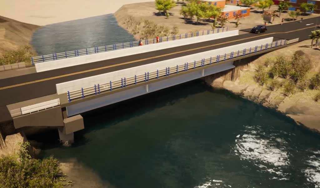 Municipalidad de Lima construirá nuevo puente vehicular sobre el río Lurín