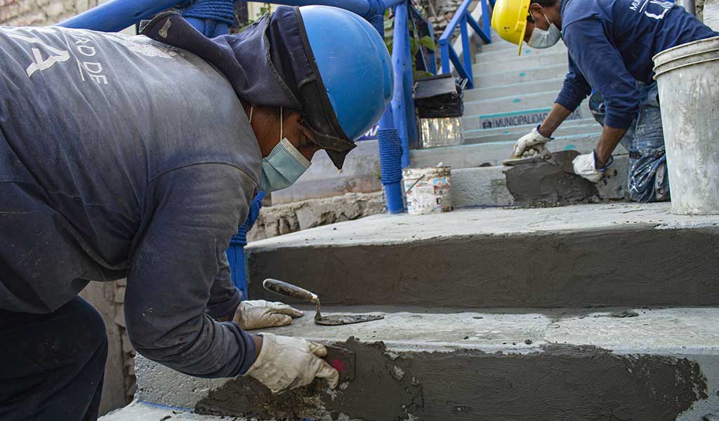 Municipalidad de Lima realizó el mantenimiento de 341 escaleras en zonas vulnerables de la capital