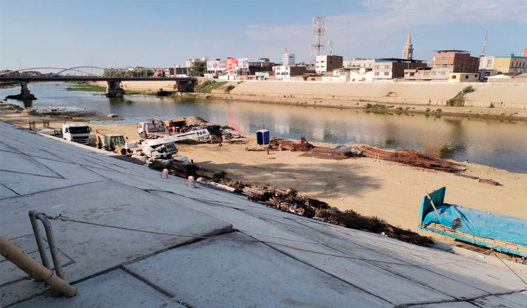 Piura: Contraloría advierte de trabajos deficientes en obras en riberas de río Piura