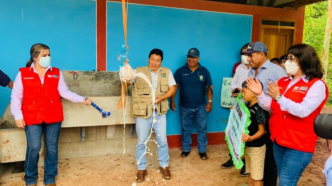 Ministerio de Vivienda inaugura servicios de agua y saneamiento en Lamas y Moyobamba