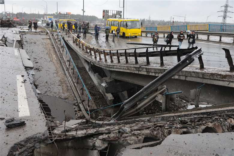 Daño de US$63.000 millones a la infraestructura en Ucrania