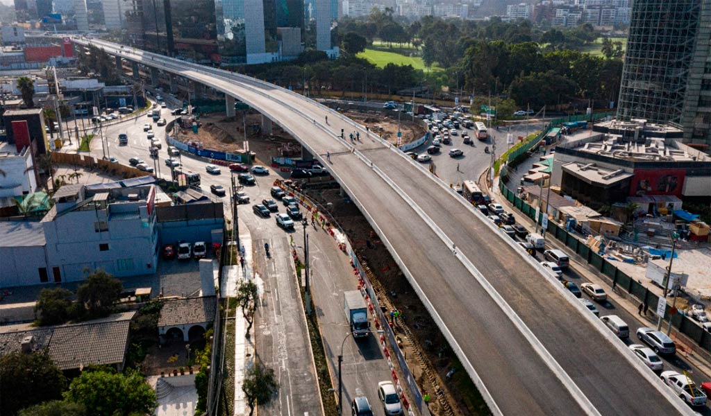 Municipalidad de Lima concluye asfaltado de paso a desnivel en Óvalo monitor Huáscar