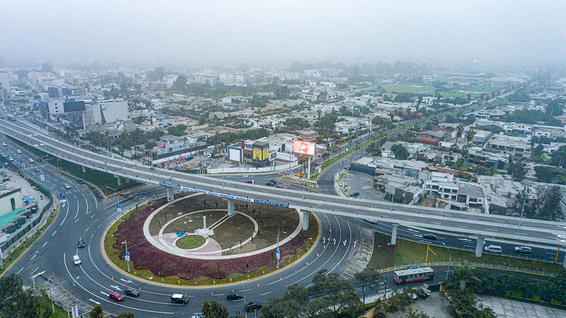 Municipalidad de Lima inaugura paso a desnivel en el óvalo Monitor Huáscar