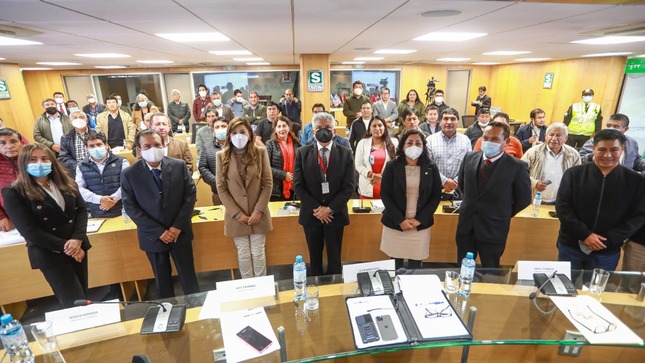 MTC y alcaldes de Áncash, La Libertad, Huánuco y San Martín acuerdan acciones para la mejora de vías